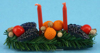 MUL4147 - Centerpiece with Fruit &amp; Candles