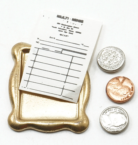 MUL4295 - Tray with Receipt&amp; Coins