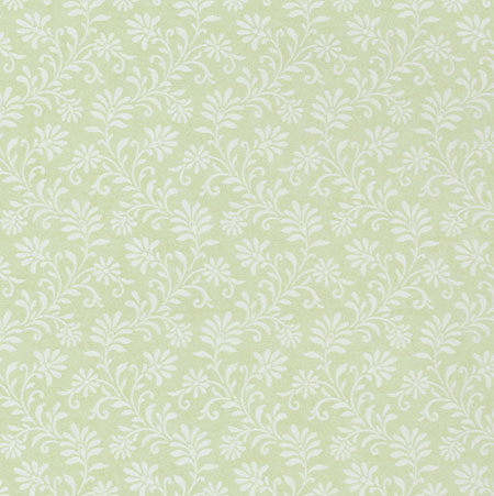NC14403 - Prepasted Wallpaper, 3 Pieces: Moss Green Ferns