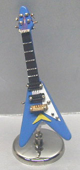 NCMUS010 - Electric Guitar/Blue/ with Case &amp; Stand