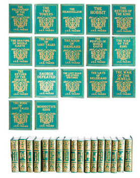 NCNI194 - Tolkien, JRR - Complete Set Books, 17pc