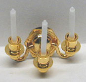 NCRA0121 - 3 Candle Wall Sconce