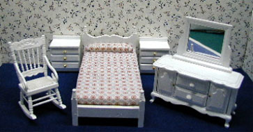 NCTLF028 - White 5 Pc Bedroom