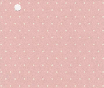 NC11905 - Prepasted Wallpaper, 3 Pieces: White Polka Dots On Pink