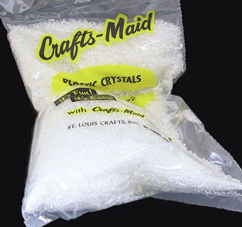 STL201 - 12 Ounce Clear Plastic Crystals