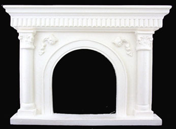 UMF21 - .Arched Fireplace