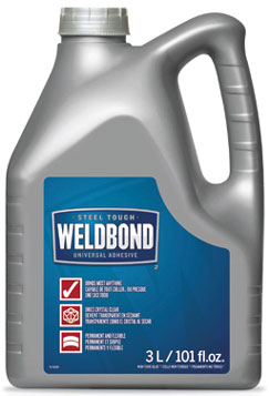 WELD50030 - Weldbond Adhesive, Jug, 3 liters / 101 oz