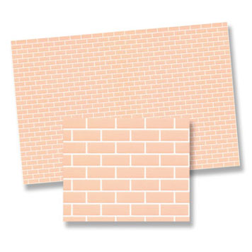 WM34975 - Pink Brick Material, 1 Piece