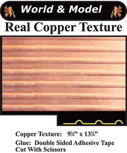 WM36105 - Copper Texture, 1 Piece