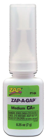 ZA504 - PT-04: Zap A Gap Ca+, 1/4 Oz, 1 pc