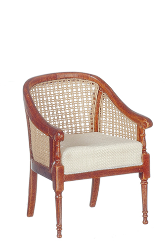 AZJJ06029WN - 1850 Rococo Tub Chair/Wal