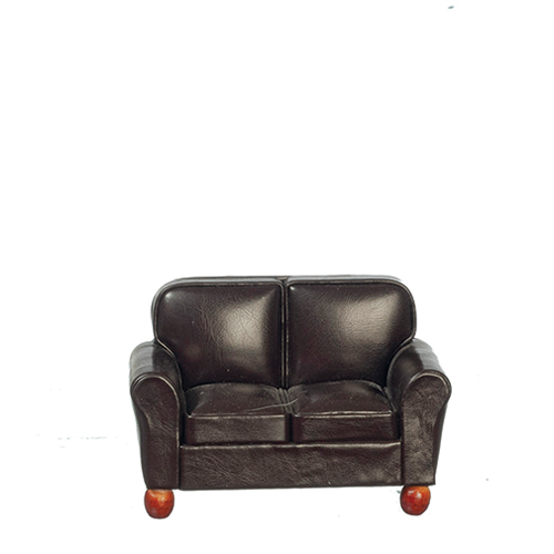 AZT2011 - Rs Leather Loveseat, Brown
