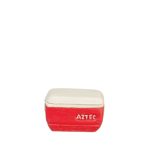 AZT8409 - Small Cooler With Lid, Red