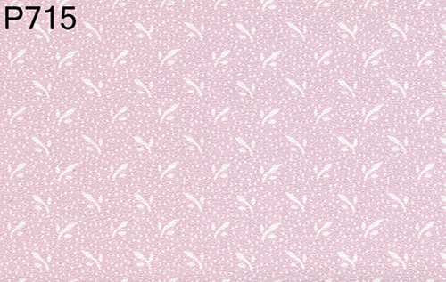 BH715 - Prepasted Wallpaper, 3 Pieces: Snow On Pink