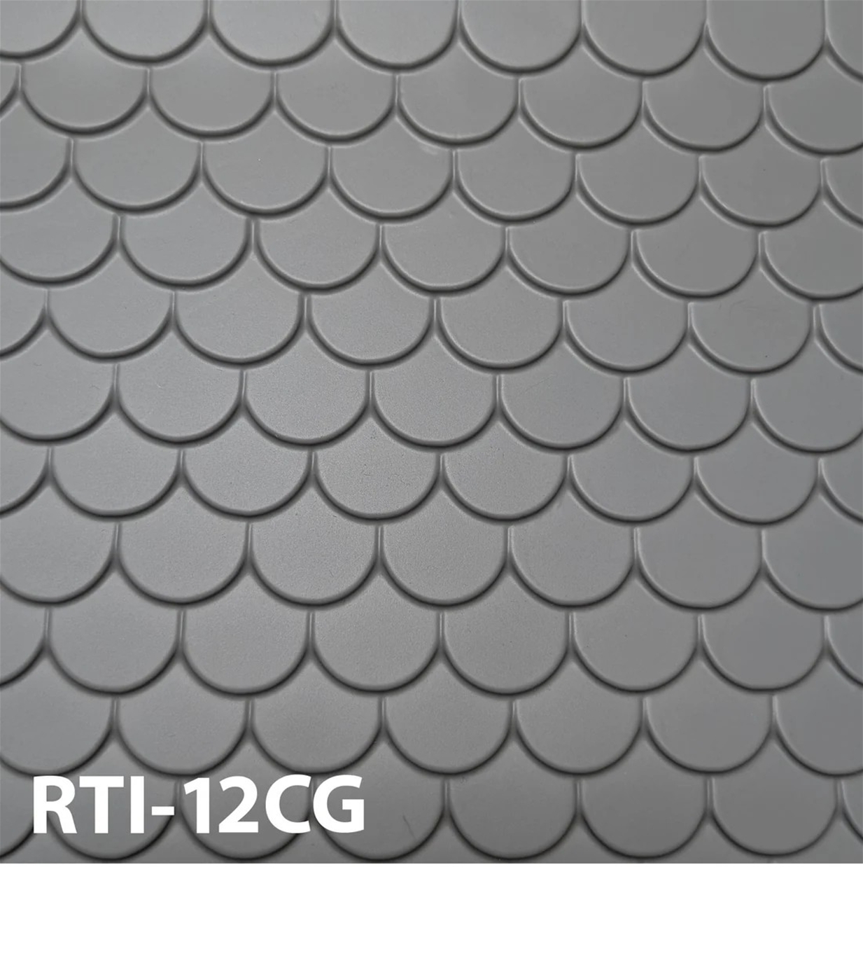 Concrete Grey Pattern Sheet Pan Tile Roof 14X24In