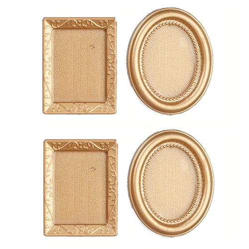 AZG7514G - .Assorted Gold Frames/4