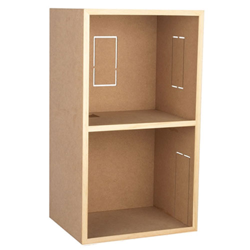 Walmart Modular Box HW2392 - Discontinued: 2-Story Modular Room Box Kit