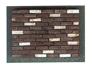 AAM0201C - Brown Brick Corners, 125 Pcs
