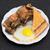 ART205 - Egg, Bacon, Toast Breakfast Plate