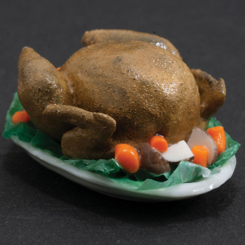 ART221 - Chicken with Potatoes and Carrots on Platter