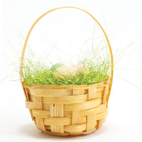 ART301 - Easter Basket with 3 Eggs