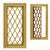 AS2114CW - Casement Window, Diamond Design