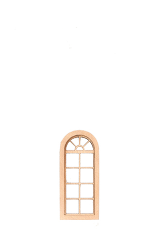 AS2170GHS - 4 Over 4 Palladian Window, 1/2 Inch Scale