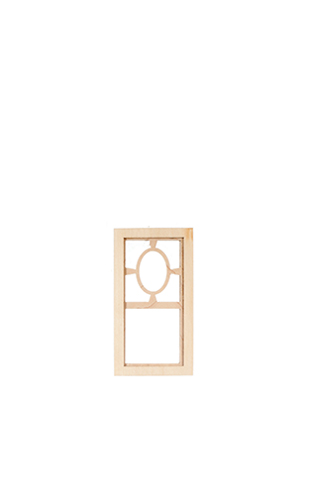 AS2181HS - Prairie Single Window, 1/2 Inch Scale