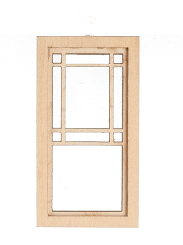 AS2182HS - Prairie Half-Square Window, 1/2 Inch Scale