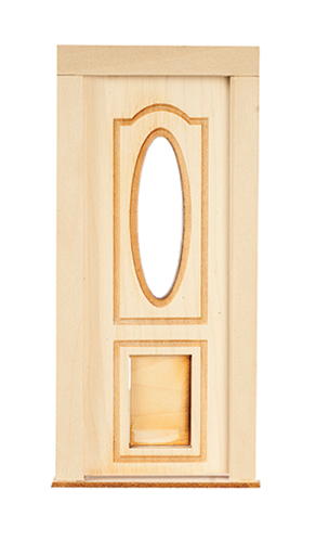 AS2313PET - Oval Cutout Door with Pet Door
