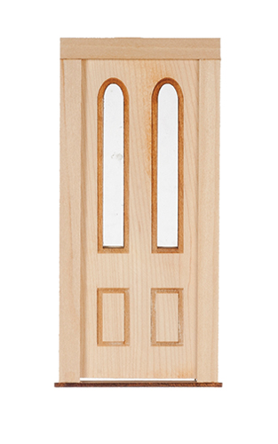 AS2314 - 2 Glass Cut Outs Door