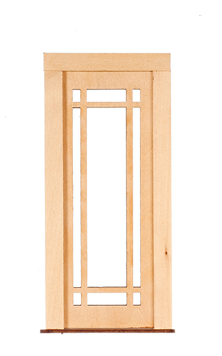 AS2323 - Prairie Single Full Glass Door