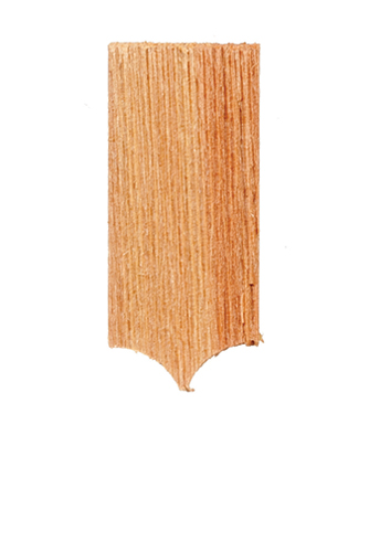 AS33 - Decorative Rounded Point Cedar Shingles, Approximately 450 Pieces
