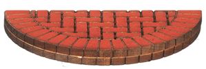 AS550LG - Large Brick Step, 5 x 3/8 Inch