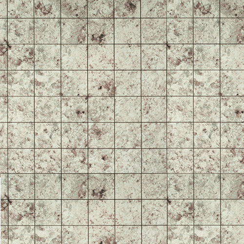 ASFORM010B - 3/4in Squares FORMICA Floor, White Juparana