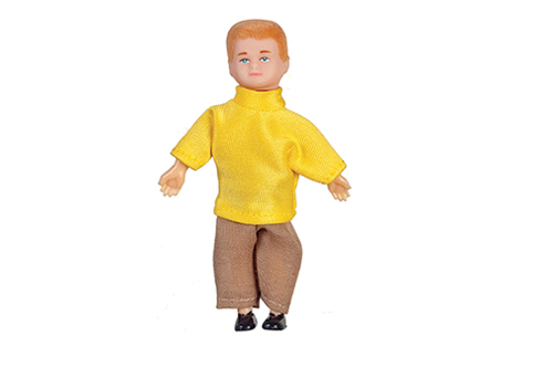 AZ00005 - Boy Doll With Outfit, Blonde