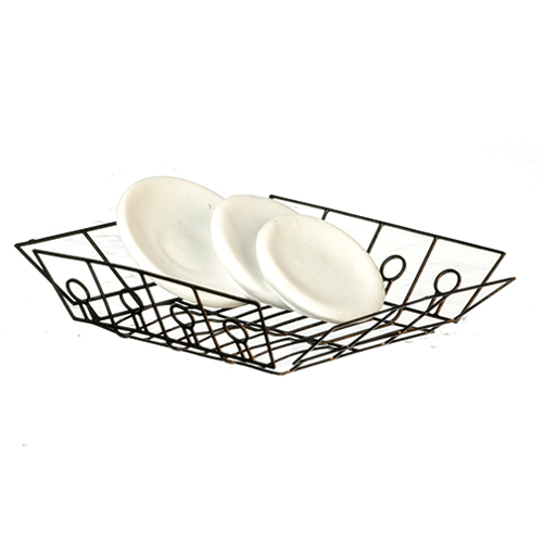 AZB0107 - Dish Drainer With Dishes