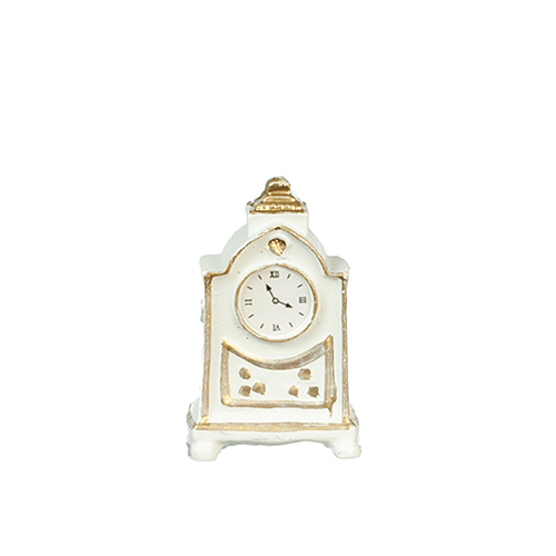 AZB0112 - Antique Clock, White