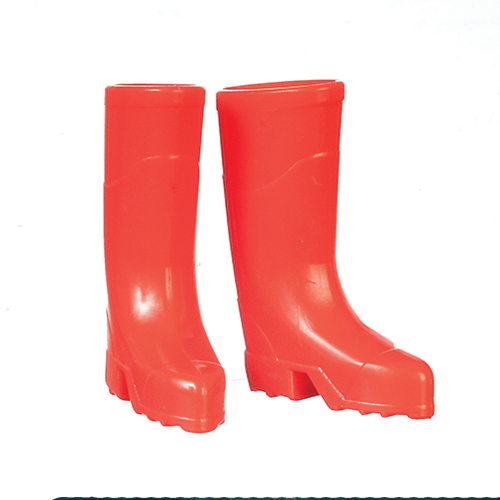 AZB0114 - Wellingtons Boots, Red