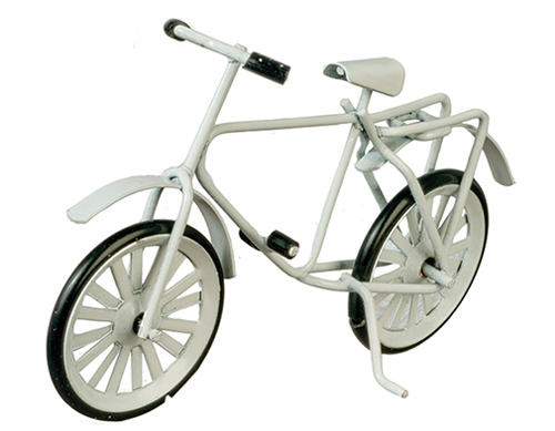 AZB0191 - Small White Bicycle