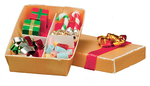 AZB0232 - Box Of Christmas Decorations