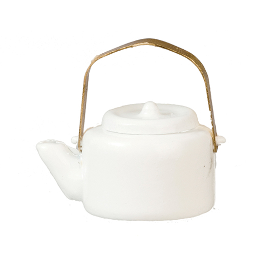 AZB0345 - White Teapot