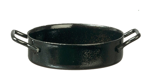 AZB0370 - Pan With 2 Handles, Black