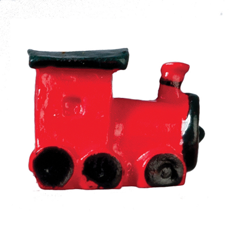 AZB0373 - Small Locomotive, Red