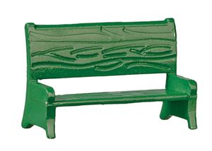 AZB0405 - Small Green Bench