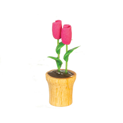 AZB0465 - 2 Roses In Pot