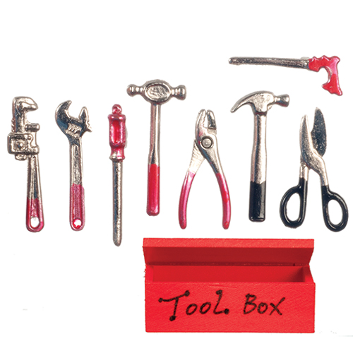 AZB0511 - Toolbox/No Handle/8 Tools