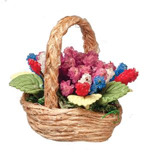AZB0541 - Floral Arrange,In Basket