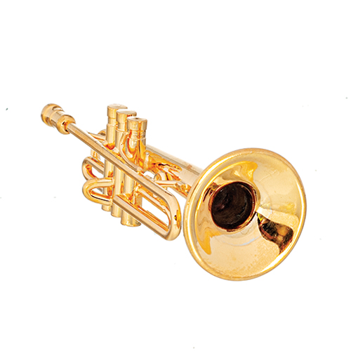 AZB0574 - Brass Trumpet/Case/2.6In