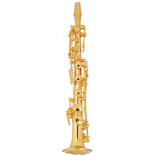 AZB0581 - Brass Soprano Sax/3.35In